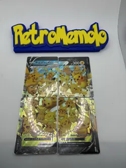 Pikachu V-Union - SWSH139-142 - Pokemon TCG: Celebrations Promo 4 Card Set - Image 1