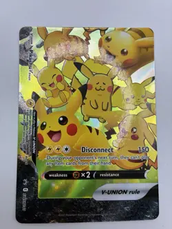Pikachu V-Union - SWSH139-142 - Pokemon TCG: Celebrations Promo 4 Card Set - Image 4