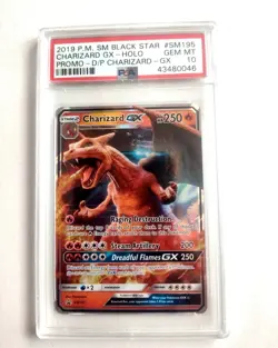Charizard GX SM195 Promo PSA 10 Pokemon Card - Image 1
