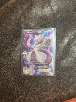 Mewtwo EX - 98/99 - Pokemon Next Destinies Black & White Full Art Rare Card MP - Image 1