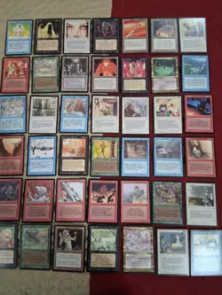 MTG The Dark Set 76/119 Incomplete Set Lot Of 100 Cards Total City Of Shadows - Image 1