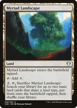 2x Myriad Landscape Commander 2020 LP MTG - Image 1