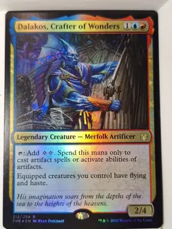 Dalakos, Crafter of Wonders- FOIL- Theros Beyond Death - Magic the Gathering MTG - Image 1