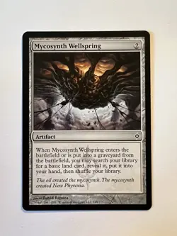 Mycosynth Wellspring - MTG New Phyrexia - NM - Image 1