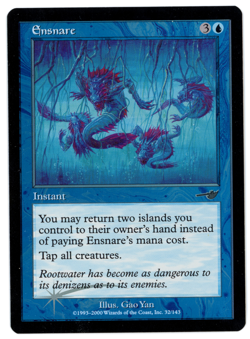 Ensnare -- MTG (SP Quality FOIL) - Nemesis - See scans!! - Image 1