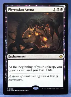 Phyrexian Arena - MTG - Foundations FDN - NM - Image 1