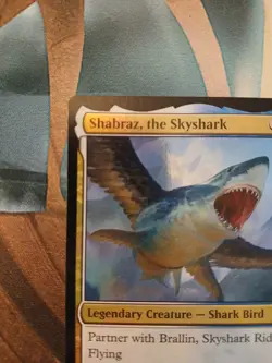 MTG Shabraz, the Skyshark FOIL Mythic Commander 2020 Magic the Gathering - Image 2