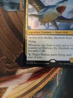 MTG Shabraz, the Skyshark FOIL Mythic Commander 2020 Magic the Gathering - Image 4