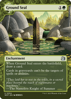 Ground Seal (REGULAR) x1 - MTG Wilds of Eldraine: Enchanting Tales WOT #54 - Image 1
