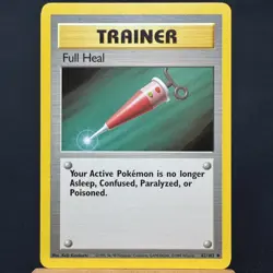 Full Heal - 82/102 - Base Set - Unlimited - Uncommon - Pokemon TCG - WOTC - NM - Image 1