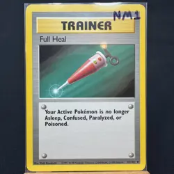 Full Heal - 82/102 - Base Set - Unlimited - Uncommon - Pokemon TCG - WOTC - NM - Image 3
