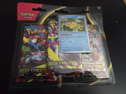 Pokemon Mega Evolution 3 Pack - Blister Factory Sealed Psyduck - Image 1