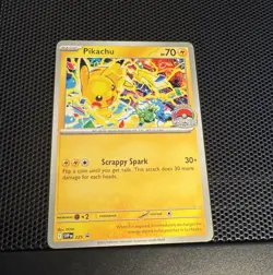 Pokemon Pikachu 2025 World Championships SVP EN 225 Promo Card Black Star Promo - Image 1