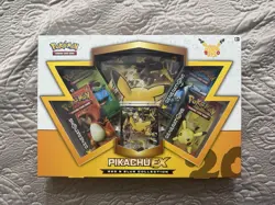 Pokemon 2016 Pikachu EX Red Blue Collection Box 20th Anniversary Factory Sealed - Image 1