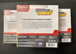 Pokemon Surging Sparks Booster Bundle X 3 FACTORY SEALED - Image 2
