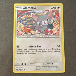 Glameow 108/156 Regular SM: Ultra Prism Pokemon - Image 1