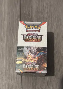 Pokemon TCG Obsidian Flames Half Booster Box (18 Packs) NEW & SEALED - Image 1