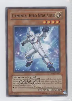 Elemental HERO Neos Alius Unlimited YuGiOh Jaden Yuki 3 Duelist Pack #DP06-EN005 - Image 1