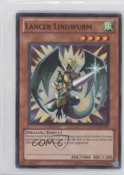 Lancer Lindwurm 1st Ed. YuGiOh Extreme Victory #EXVC-EN092 - Image 1