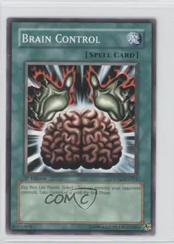 Brain Control 1st Ed. YuGiOh Yugi Moto Duelist Pack #DPYG-EN024 2009 - Image 1