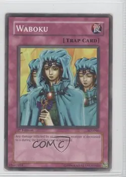 Waboku 1st Ed. YuGiOh Starter Deck Joey #SDJ-046 2003 READ - Image 1