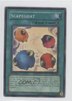 Scapegoat 1st Ed. YuGiOh Starter Deck Joey #SDJ-041 2003 READ - Image 1