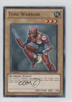 Tune Warrior 1st Ed. YuGiOh 5D's Duelist Toolbox Starter Deck #5DS3-EN003 2010 - Image 1
