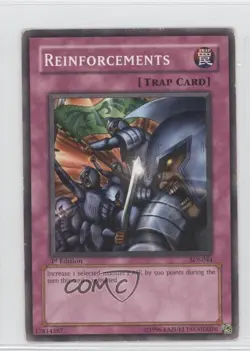 Reinforcements 1st Ed. YuGiOh Starter Deck Joey #SDJ-044 2003 READ - Image 1