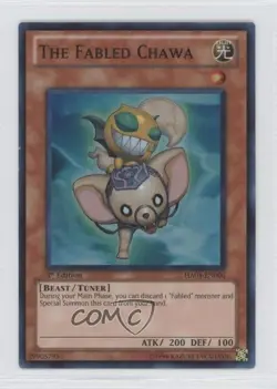 The Fabled Chawa 1st Ed. YuGiOh Hidden Arsenal 4: Trishula's Triumph #HA04-EN006 - Image 1