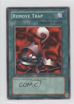 Remove Trap 1st Ed. YuGiOh Starter Deck Joey #SDJ-034 2003 READ - Image 1
