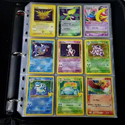 Pokemon Collection Vintage WoTC & More - Lot 100x Holos Binder Pages Cards - Image 1