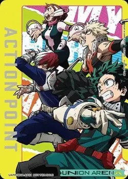 Union Arena UAPR/MHA-AP01 Action point card My Hero Academia AP Japanese - Image 1