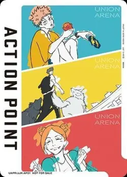 Union Arena UAPR/JJK-AP01 Action point card Korajo Fushiguro Kugisaki AP Japanes - Image 1