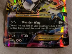 Pokemon Mega Absol EX Disaster Wing Trading Card XY63 Shiney Holo 2015 Promo - Image 3