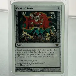 Coat of Arms 8th Edition Magic The Gathering Regular Card (LP) 294/350 - Image 1