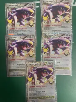 Garchomp C LV.X 145/147 Pokemon Celebrations Classic Collection Holo Card (5x) - Image 1