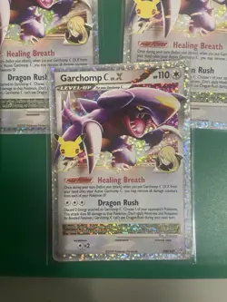 Garchomp C LV.X 145/147 Pokemon Celebrations Classic Collection Holo Card (5x) - Image 2