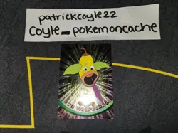 Weepinbell #70 Holo Pokemon Topps Series 1 Card (Black Label) LP front/NM back - Image 1