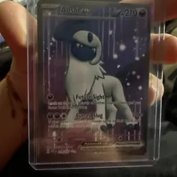 Absol ex 214/197 Obsidian Flames Ultra Rare Holo Pokemon TCG Card NM - Image 1