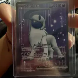 Absol ex 214/197 Obsidian Flames Ultra Rare Holo Pokemon TCG Card NM - Image 2