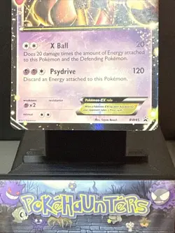 Pokemon Card Mewtwo EX BW45 Black & White Black Star Promo Light Play - Image 3