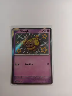 Fidough 069 Scarlet & Violet Promo Cards Holo Baby Shiny - Image 1