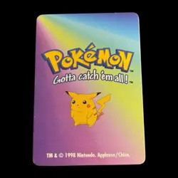 Charizard 1998 KFC Pokemon Card Game Promo #06 Mini Card Vintage - Image 2
