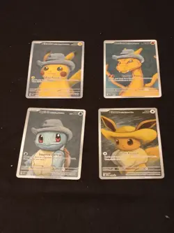4 Starry Night Pokemon x Van Gogh Promo Card - Fan art - Image 1