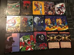 MTG Spiderman Lot Of 64 Rare Cards Foil And Regular Nm - Image 1