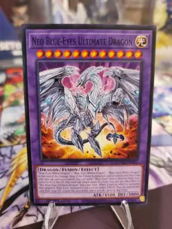 Neo Blue-Eyes Ultimate Dragon SDWD-EN035 Common Yugioh Card - Image 1