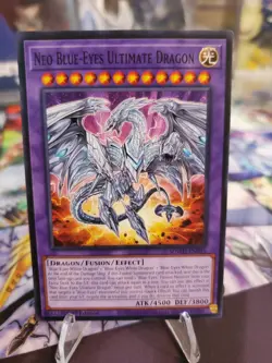 Neo Blue-Eyes Ultimate Dragon SDWD-EN035 Common Yugioh Card - Image 2
