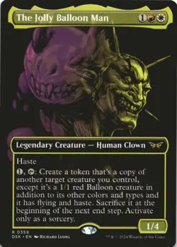 MTG The Jolly Balloon Man (Showcase) Normal NM Duskmourn: House of Horror Magic - Image 1