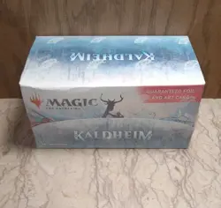 MTG Kaldheim Set Booster Box - 30 Packs - New Sealed Magic The Gathering - Image 1