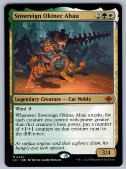 Sovereign Okinec Ahau M The Lost Caverns of Ixalan # 240 NM Normal - Image 1